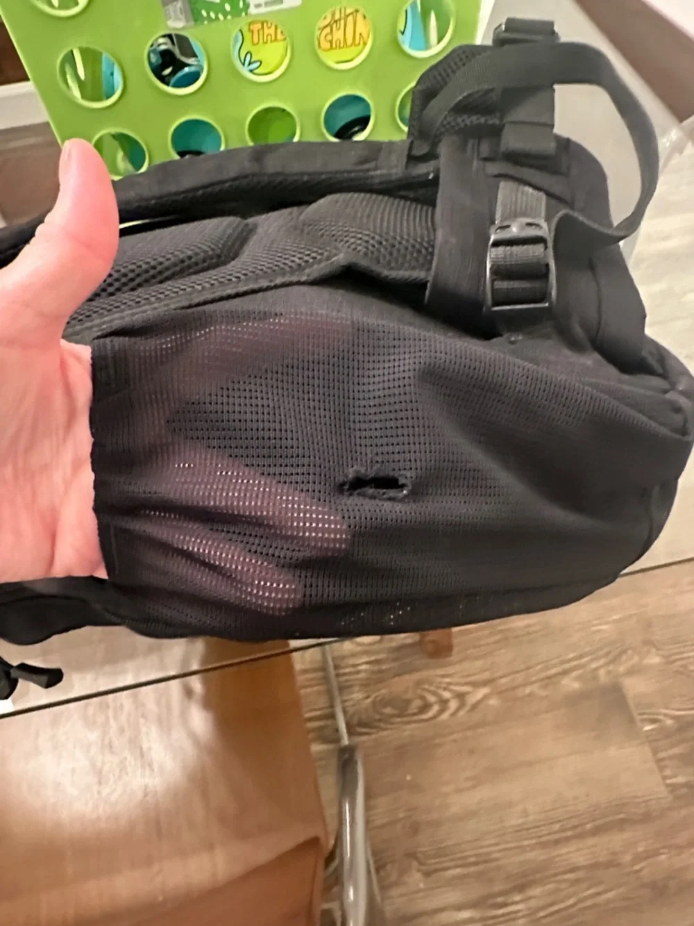 Carhartt Black Canvas Utility Backpack with Logo Patch